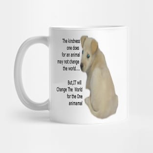 Dog change the world Mug